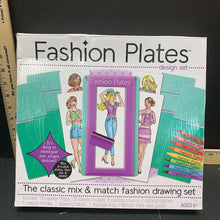 Load image into Gallery viewer, fashion plates design set
