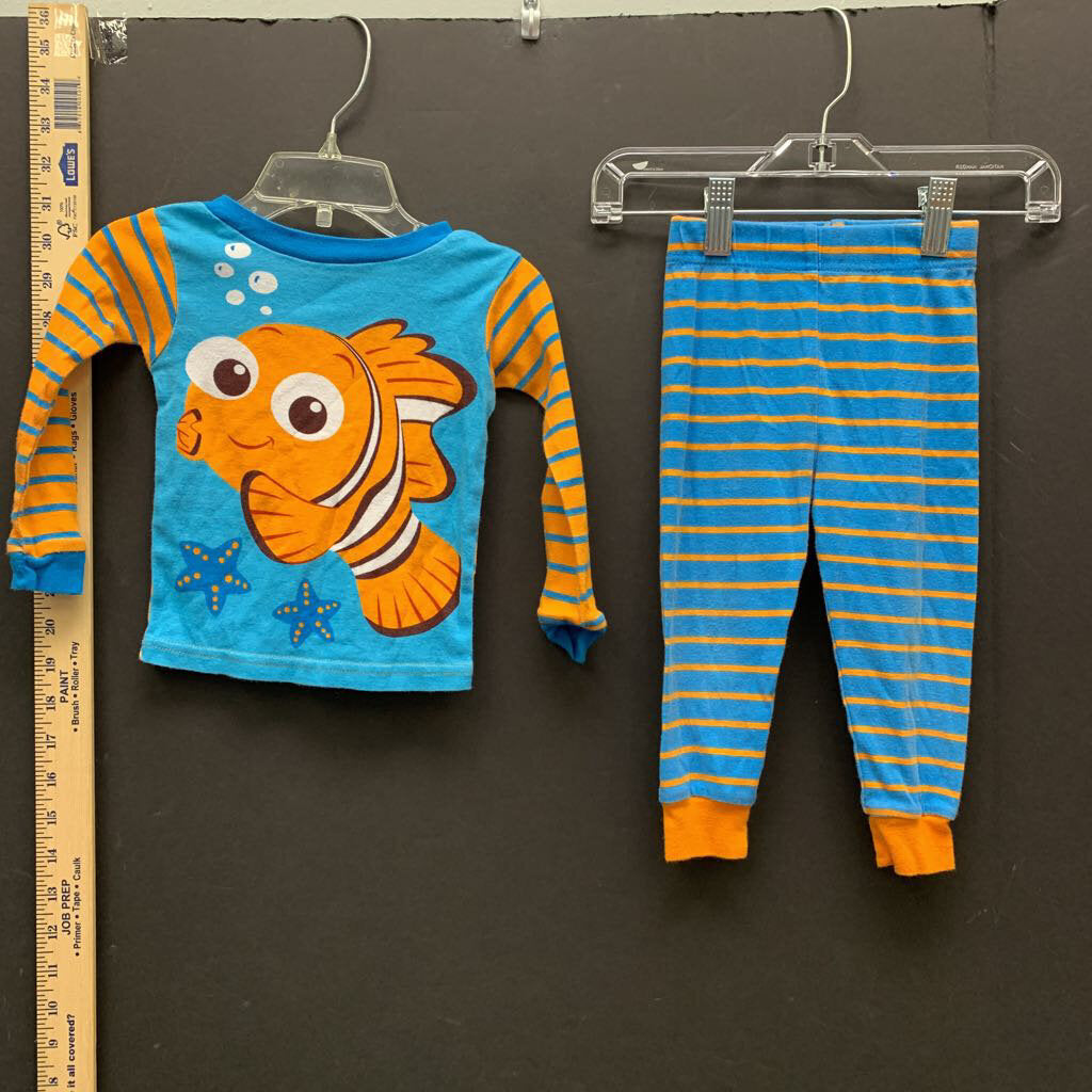 2pc striped nemo sleepwear