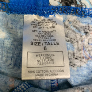 2pc "master of spinjustsu" sleepwear