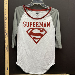 "Superman" symbol shirt