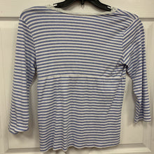 Load image into Gallery viewer, striped top w/lace trim
