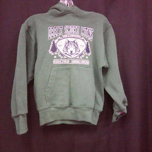 wolf hooded sweatshirt