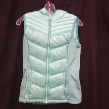 Load image into Gallery viewer, hooded full zip up puffy vest
