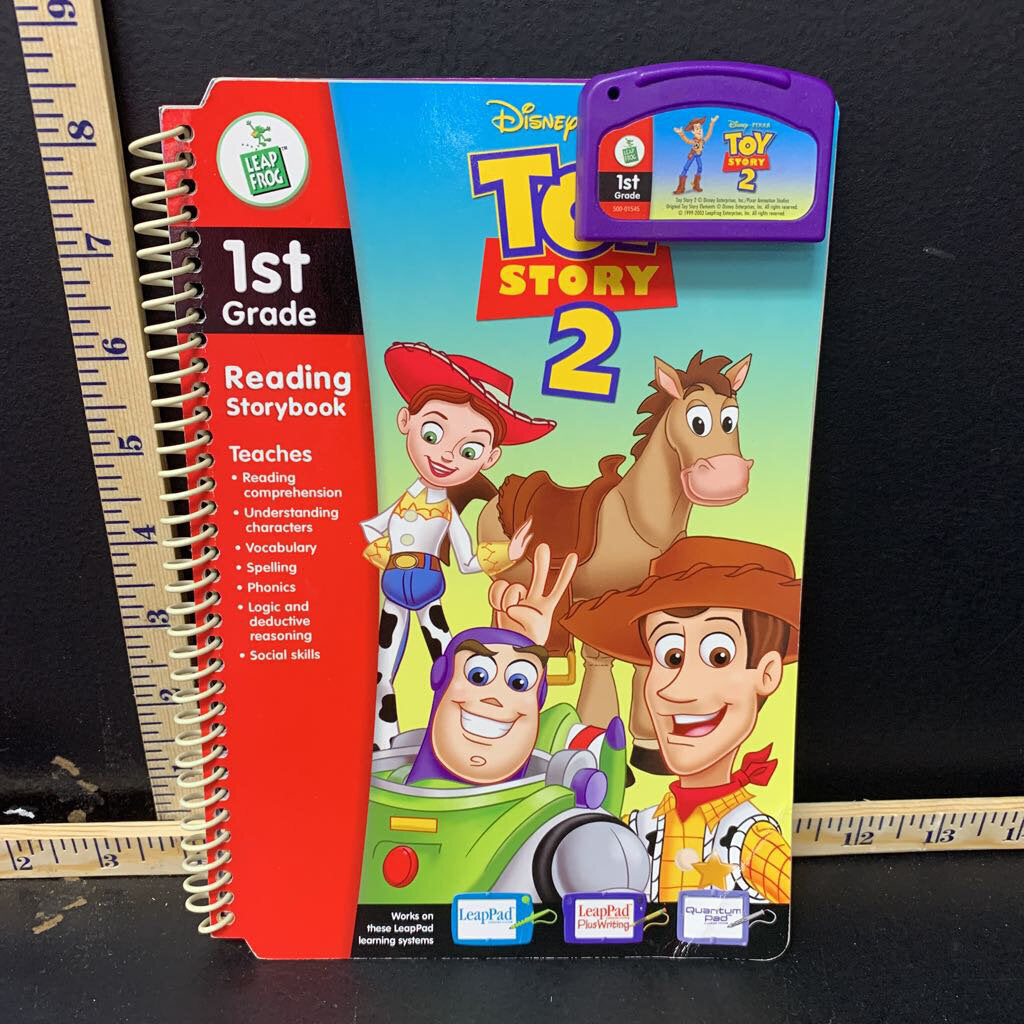 toy story 2 book w/ cartridge