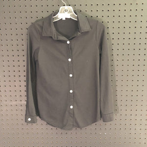 button down collar top