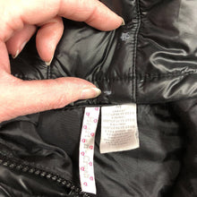 Load image into Gallery viewer, sequin hooded full zip puffy vest
