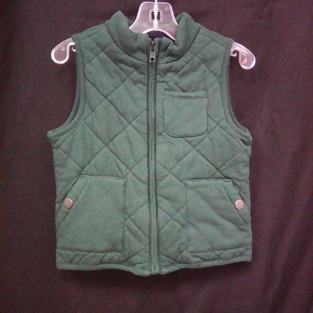 full zip quilted vest