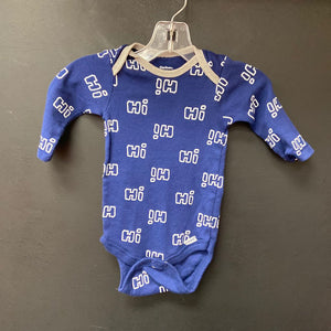 "Hi" onesie