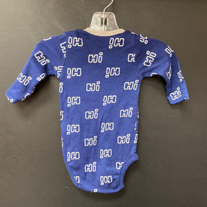 "Hi" onesie