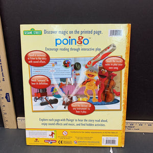 Meet the People in Your Neighborhood (Sesame Street) (Poingo Story Reader) -interactive character hardcover