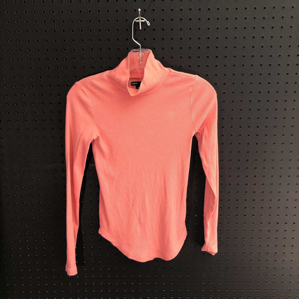 mock turtleneck top