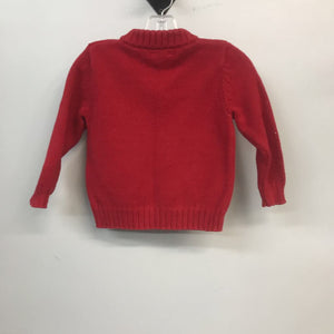 Knitted zip sweater
