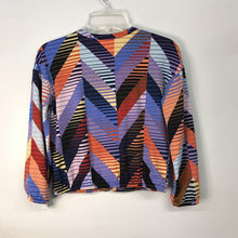 Load image into Gallery viewer, Chevron zip top
