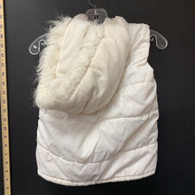 Load image into Gallery viewer, Puffy vest /detachable hood
