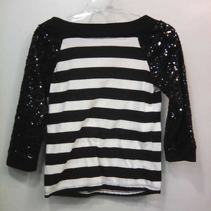 striped sequin top
