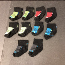 Load image into Gallery viewer, 5pk newborn socks
