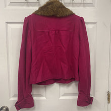 Load image into Gallery viewer, Coat w/1 button&amp;Detachable fur
