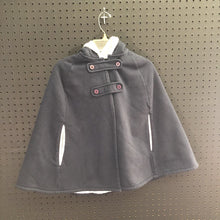 Load image into Gallery viewer, girls hooded fleece cape
