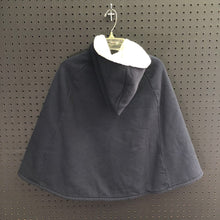 Load image into Gallery viewer, girls hooded fleece cape
