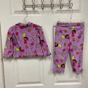 2pc Dora&Boots sleepwear