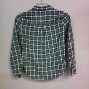 Checkered button top