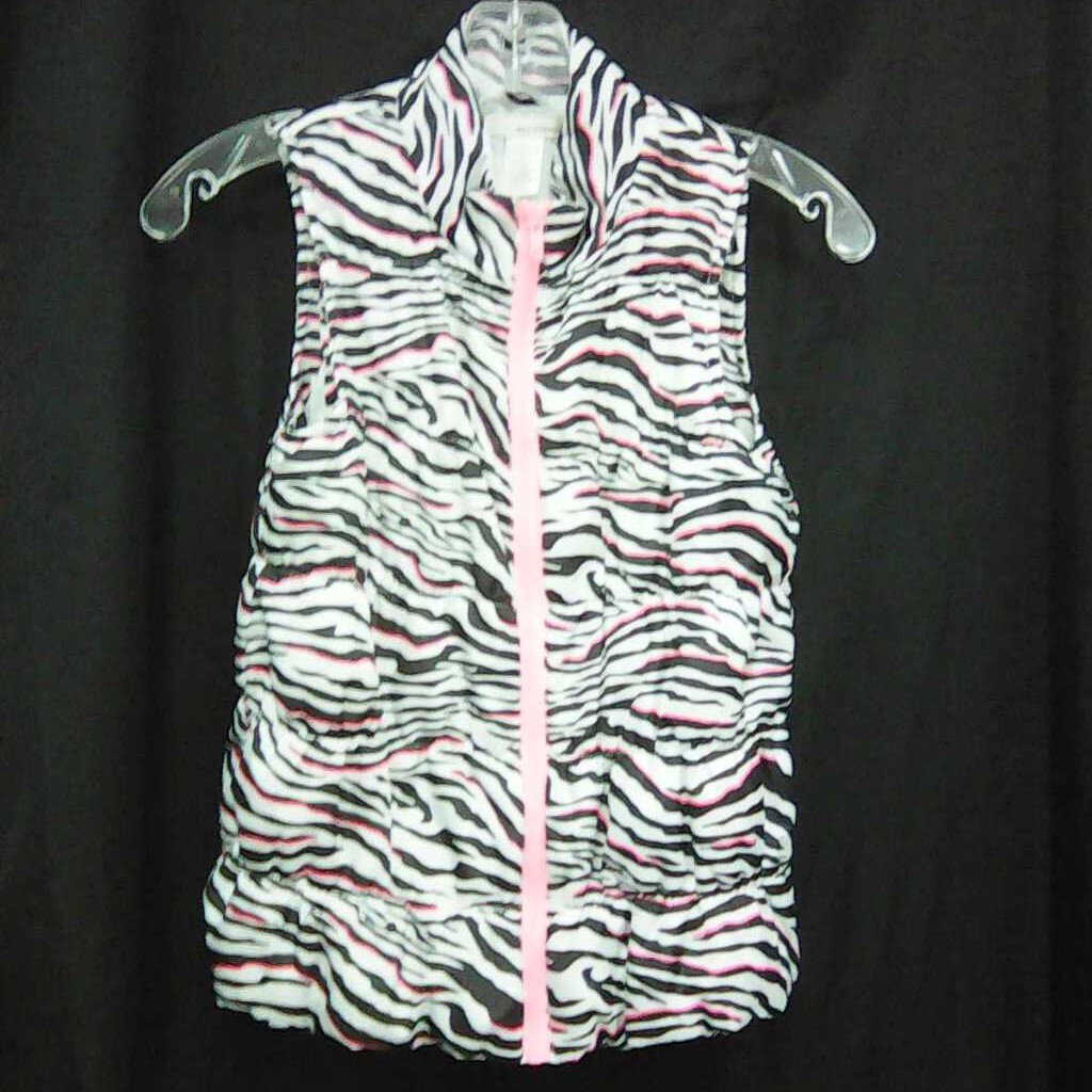 Zebra print vest