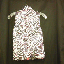 Load image into Gallery viewer, Zebra print vest
