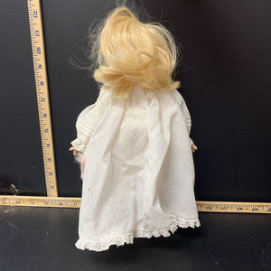 "Bedtime" porcelain doll w/baby