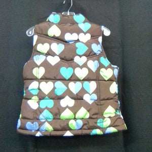 hearts winter vest jacket