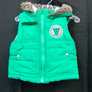 hooded vest jacket