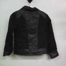 Load image into Gallery viewer, leather look winter jacket w/zipper
