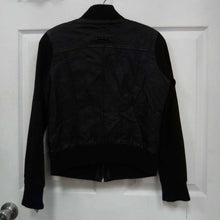 Load image into Gallery viewer, leather look winter jacket w/zipper
