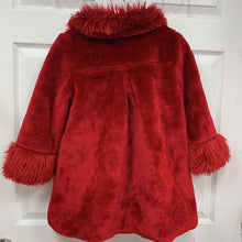 Load image into Gallery viewer, girls faux fur coat
