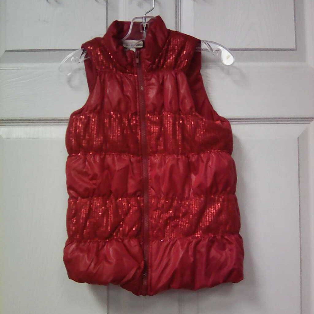 girls sequin vest