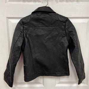 girls faux leather jacket