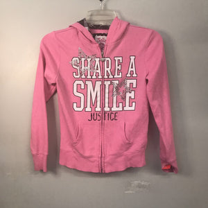 "Share a smile" Zip sweatshirt