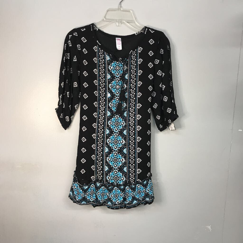 Patterned tunic