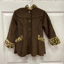 Load image into Gallery viewer, Coat w/leopard print
