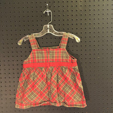 Load image into Gallery viewer, girls gymboree red/grn plaid top
