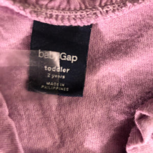girls gap kids purpl top