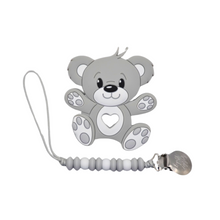 Load image into Gallery viewer, Bear Teether Set // Gray
