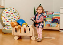 Load image into Gallery viewer, Montessori Toy Storage: Eco-Friendly Nursery &amp; Playroom Chest
