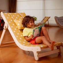 Load image into Gallery viewer, Adjustable Lounge Chair with Comfy Pad for Kids
