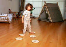 Load image into Gallery viewer, Montessori Balance Beam and Stepping Stones Set
