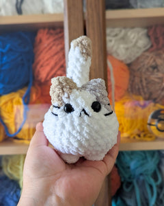 Chubby Calico Loaf Cat Plushie