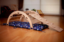 Load image into Gallery viewer, Montessori Climber Set: Arch, Rocker, Ramp, and Pillow Options
