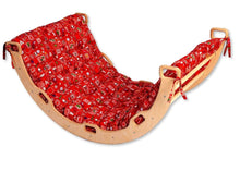 Load image into Gallery viewer, Large Montessori Climbing Arch/Rocker with Pillow Set
