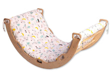 Load image into Gallery viewer, Large Montessori Climbing Arch/Rocker with Pillow Set
