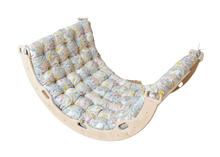 Load image into Gallery viewer, Large Montessori Climbing Arch/Rocker with Pillow Set
