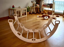 Load image into Gallery viewer, Climbing Arch with Flamingo Pillow | Montessori Play Set
